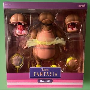 Super7 Disney Fantasia Ultimates 7” Hyacinth Hippo and Accessories